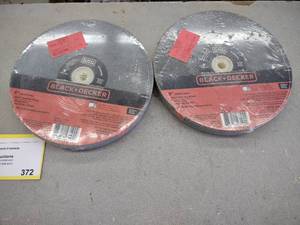 lot 372 image: (2) 8 Grinding Wheels...