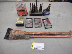 lot 391 image: Assorted Drill Bits...