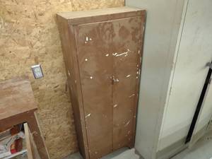 lot 409 image: Cabinet with Contents, 24x11x63...