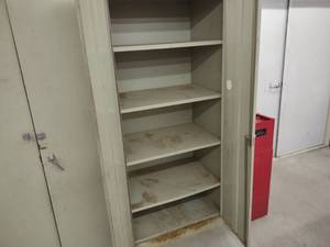 lot 411 image: Cabinet, 36x24x78...