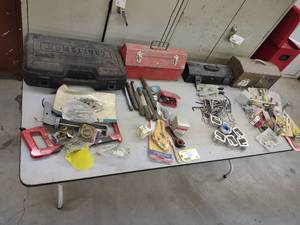 lot 414 image: Toolboxes, Tools, & Misc...