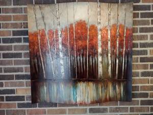 lot 490 image: Tree Painting, 38x36...