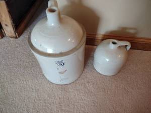 lot 565 image: Redwing 5 Gallon Jug, & Jug...