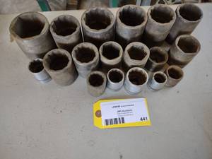 lot 441 image: Assorted 34 Sockets...