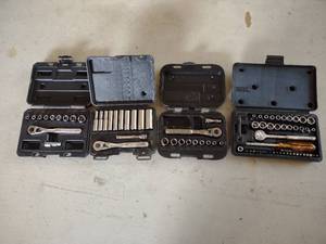lot 601 image: (3) Craftsman & (1) Workcraft Socke...