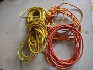 lot 615 image: (3) Extension Cords...