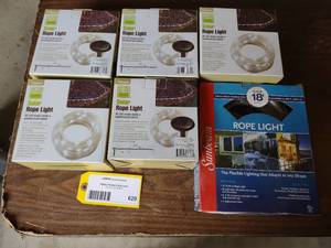 lot 629 image: (6) Rope Lights...