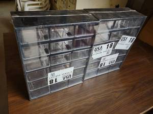 lot 637 image: (2) Parts Cabinets...