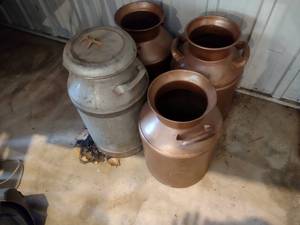 lot 649 image: (4) Milk Cans...