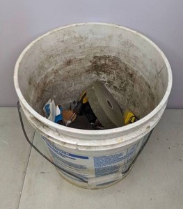 lot 768 image: Bucket Filled with Hand Tools and Hardware