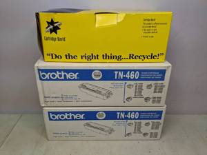 lot 777 image: TN-460 Toner Cartridges - 3 Boxes - NEW