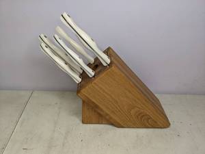 Cutco Knives and Knife Block