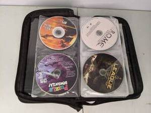 lot 423 image: Binder Filled with DVDs TV Shows & Movies