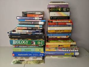 lot 427 image: Lot of Books Novels, Textbooks, Childrens