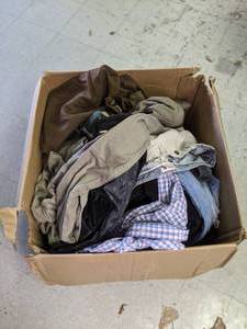 lot 434 image: Box of Mens Clothing