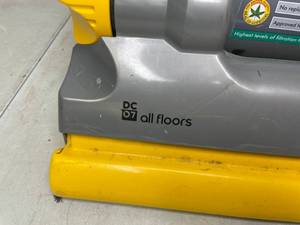 lot 10 image: Dyson DC07 All-Floors Cyclone Upright Vacuum - Tested and Working