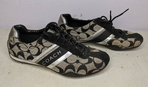 lot 368 image: Womens Coach Fashion Sneakers Size 6