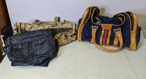 lot 579 image: Crossbody Bag & Two Duffles
