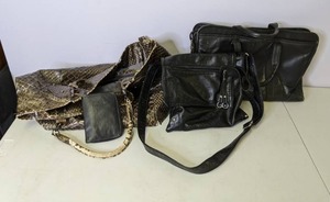 lot 581 image: Four Purses Some Leather