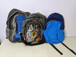 lot 578 image: Three Backpacks GI Joe & Others