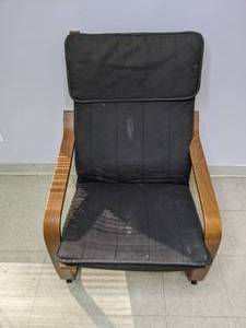 lot 455 image: Ikea Poang Armchair