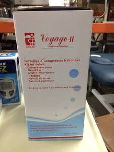 lot 4 image: MADA Medical Voyage II Compressor Nebulizer #277 - Appears New In Box