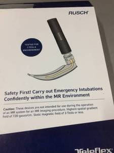 lot 32 image: Rusch MRI Laryngoscope Set - 328 Update This set is NOT new in box and is NOT complete...