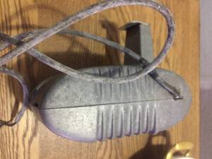 Vintage 1940s Art Deco Metal Eprad Drive In Movie Speaker