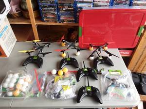 Lot Of Assorted Drones & Accessories