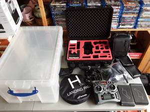 Drone Accessories, Remote, Cases Includes Tote With Lid