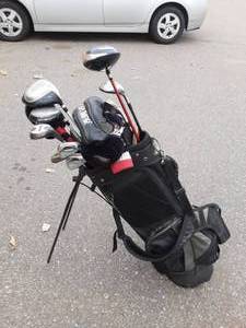 Affinity Golf Bag & Clubs Along With Others