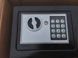 Small Electric Safe (Locked & No Combo Or Keys)