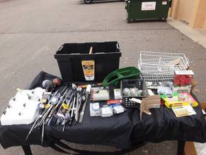 Large Lot Of Garden Related & Solar Lights