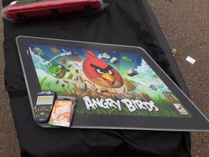 Angry Birds Sign & 2-Games