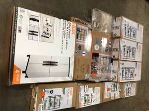 Lot of assorted Shelving storage units various models and conditions  customer returns see pictures