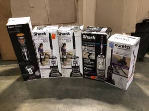 Lot of 5 Home Branded Vaccums open box customer returns not tested see pictures