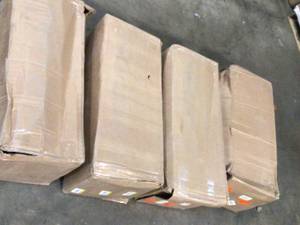 Lot of 4 - Insulayment 100 Sq. ft. 3 ft. x 33.4 ft. x 18 in. Underlayment for Hardwood & Tile Flooring with Superior Sound Barrier
