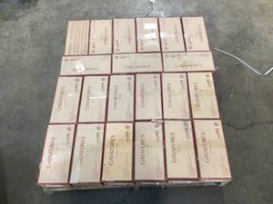 Lot of 21 cases Gayafore Lumier 6.5 in. x 6.5 in. Blue Glazed Porcelain Floor and Wall Tile (5.92 sq. ft.  case)