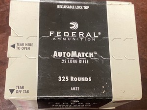 (1) Box Off .22LR AutoMatch