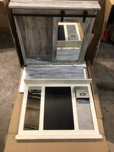 lot 20 image: Lot of Cabinet and Memo board not used see pictures