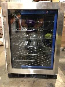 lot 38 image: Magic Chef Wine Cooler in Stainless Steel customer returns see pictures