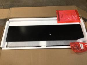 Home Decorators Bradstone 3-Drawer Black File Cabinet not used see pictures