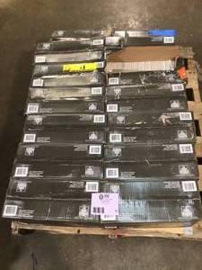 Lot of 14 cases of Fresh White 3 in. x 6 in. Ceramic Field Wall Tile (12.5 sq. ft.  case) not used see pictures