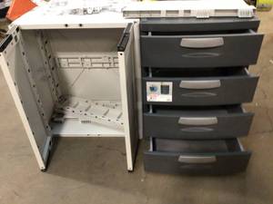 Lot of 2 Plastic Storage units see pictures