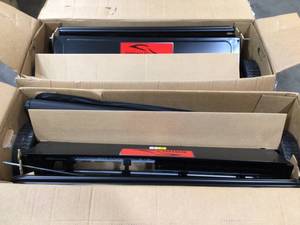 Lot of 2 Brinly Hardly 42 in. 6-Brush High-Speed Tow-Behind Lawn Sweeper