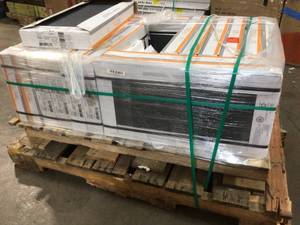 Lot of 17 cases Florida Tile Galactic Slate 12 in. x 24 in. Porcelain Floor and Wall Tile (13.62 sq. ft case) not used