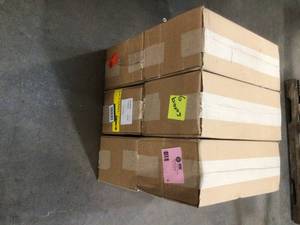lot 5 image: 6 boxes of Restore 3 in. x 6 in. Ceramic Bright White Subway Tile (12.5 sq. ft.  Case) by Daltile