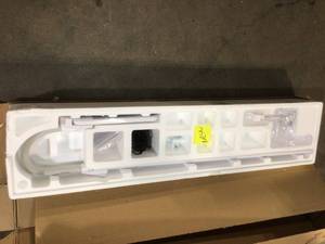 lot 11 image: 52 in. to 62 in. White Dual Head LED Floor Lamp with Tablet by OttLite Technologies, Inc. Customer Returns See pictures