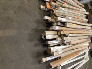 lot 39 image: Huge Lot of assorted moldings and weather strips see pictures