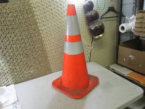 lot 15 image: (CSB) Large Orange Safety Cone 28 1...